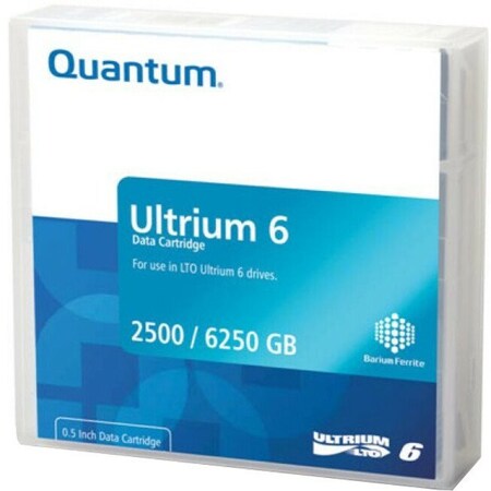 Quantum Quantum Data Cartridge, Lto Ultrium 6, Pre-Labeled. Must Order In MR-L6MQN-BC